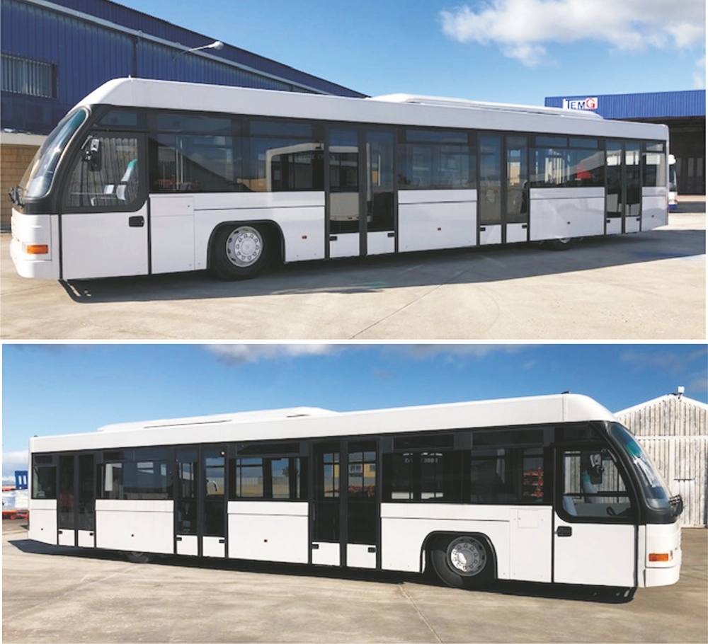 Autobús Mercedes-Benz con motor reconstruido