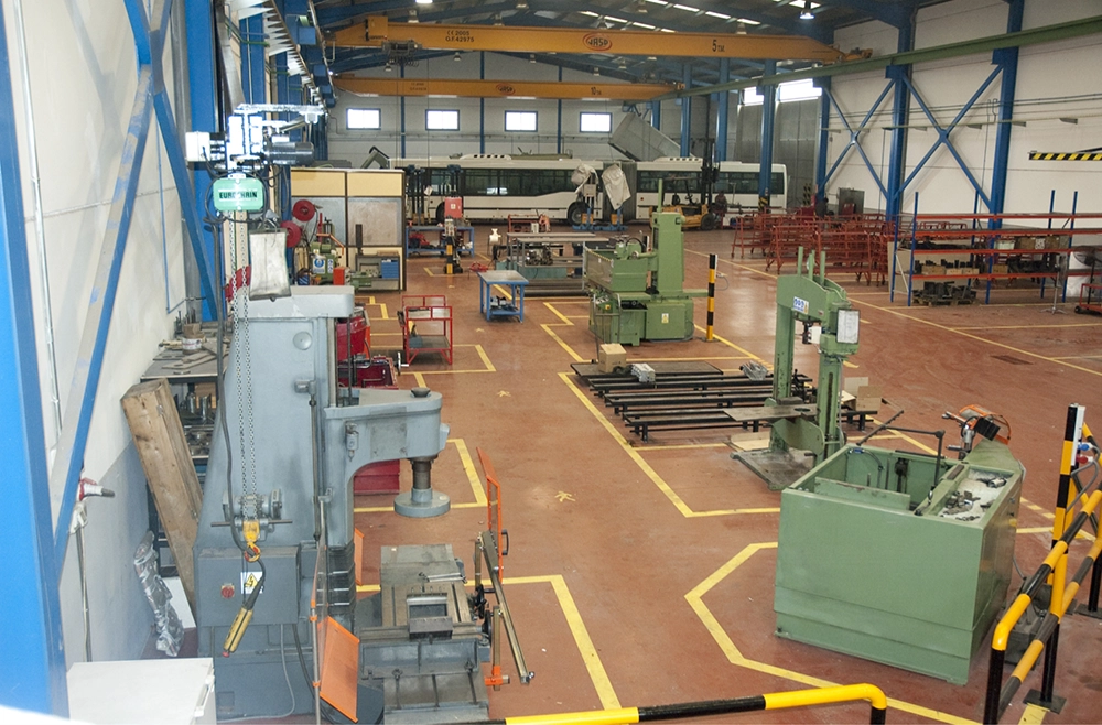 Panorámica del taller, zona B