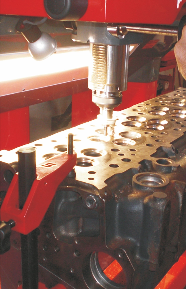 Máquina industrial en el taller