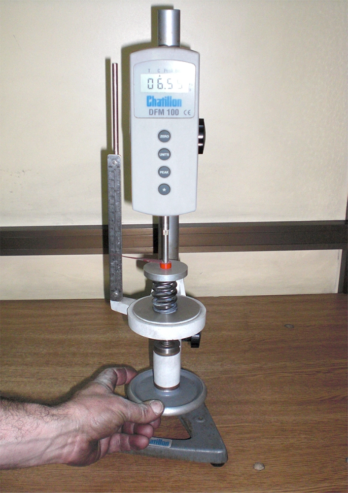 Medición de componentes del motor