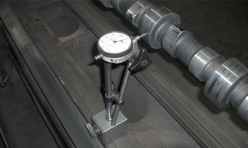 Medición de componentes del motor